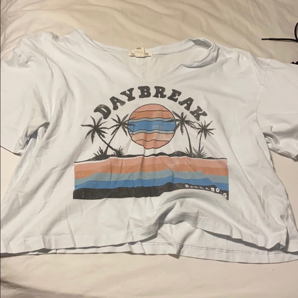 Billabong cropped tee